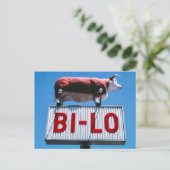 Vintage amerikanische Landschaft Postkarte (Stehend Vorderseite)