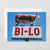 Vintage amerikanische Landschaft Postkarte (Vorne/Hinten)