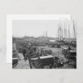 Vintage amerikanische Landschaft Postkarte (Vorne/Hinten)