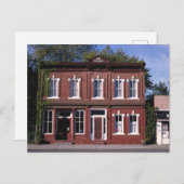 Vintage amerikanische Landschaft Postkarte (Vorne/Hinten)