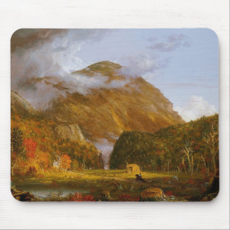 Vintage amerikanische Landschaftsmalerei "A View o Mousepad