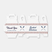 Vintage amerikanische Marine und Red Baseball Gebu Geschenkschachtel (Ungefaltet)