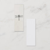 Vintage amerikanische mini visitenkarte (Vorne/Hinten)