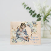 Vintage amerikanische Mutter Postkarte (Stehend Vorderseite)