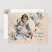 Vintage amerikanische Mutter Postkarte (Vorne/Hinten)
