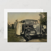 Vintage amerikanische Postkarte (Vorne/Hinten)