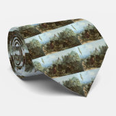 Vintage Amerikanische Ureinwohner, Bison Dance von Krawatte (Gerollt)