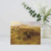 Vintage Amerikanische Ureinwohner, Buffalo Hunt by (Stehend Vorderseite)