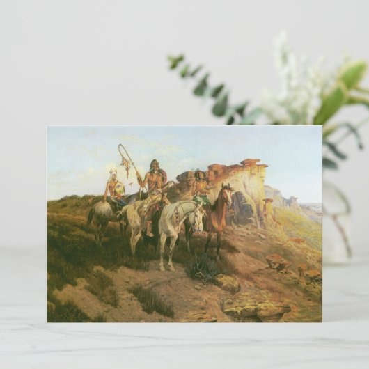 Vintage Amerikanische Ureinwohner, Pfefferlinge de (Stehend Vorderseite)