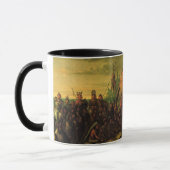 Vintage Amerikanische Ureinwohner, Sioux-Kriegsrat Tasse (Links)