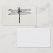 Vintage amerikanische visitenkarte (Vorne/Hinten)