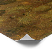 Vintage amerikanische Westkunst, Buffaljagd von Wi Poster (Ecke)