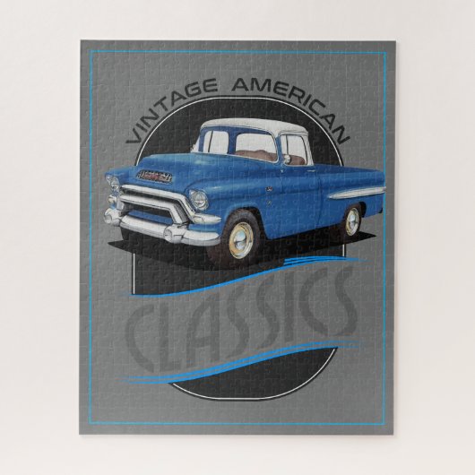 Vintage Amerikanischer GMC Puzzle (Vertikal)