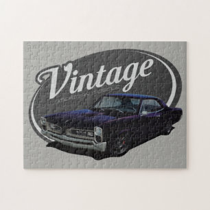 Vintage amerikanischer Muscle GTO Puzzle