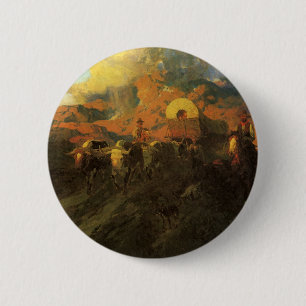Vintage Amerikanischer Westen, Overland Trail von Button