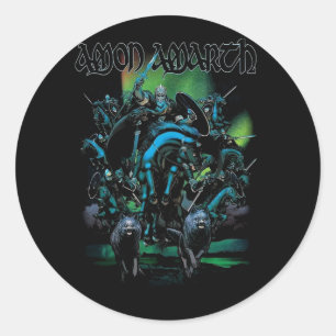 Vintage Amon Amarth Tag Geschenk für Männer Frauen Runder Aufkleber