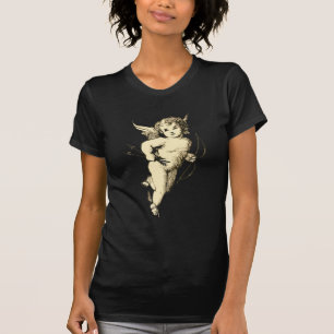 Vintage Amor-Illustration T-Shirt