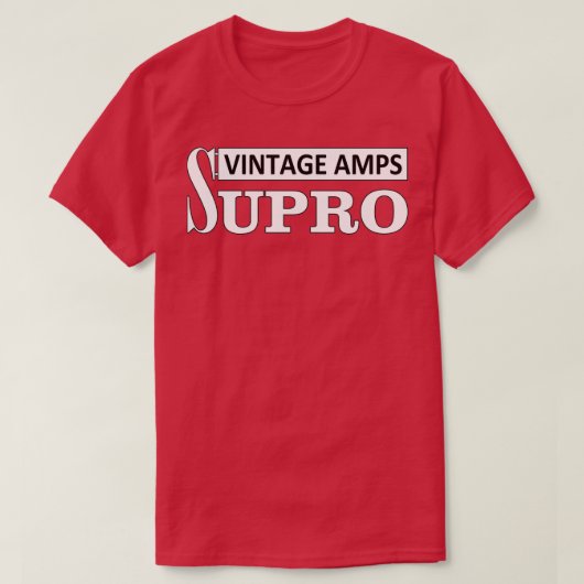 Vintage Amps T-Shirt (Design vorne)