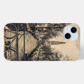 Vintage Amsterdam Case-Mate iPhone Hülle (Rückseite (Horizontal))