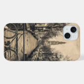 Vintage Amsterdam iPhone Hülle (Rückseite (Horizontal))