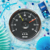 Vintage Analog Auto Tachometer Teller (Party)