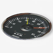 Vintage Analog Auto Tachometer Teller (Schrägansicht)