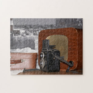 Vintage analoge Camcorder Puzzle