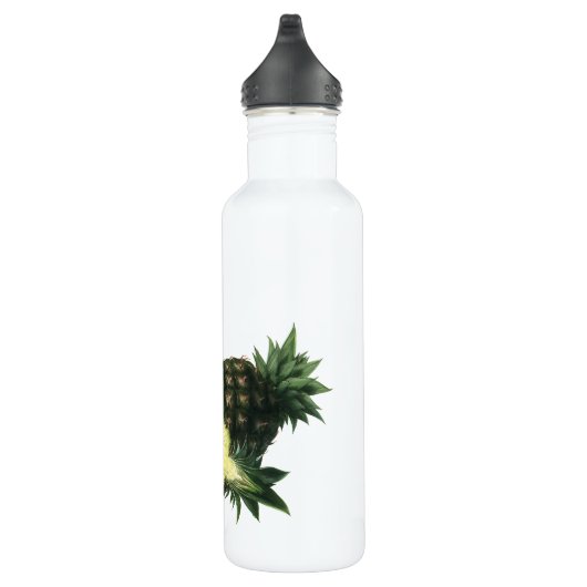 Vintage Ananas, Bio Obst Trinkflasche (Rechts)