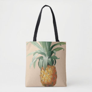 Vintage Ananas Botanische Schrift Tasche
