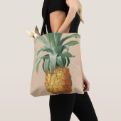 Vintage Ananas Botanische Schrift Tasche (Von Nahem)