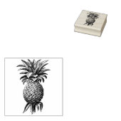 Vintage Ananas-Briefmarke Gummistempel (Stempel)