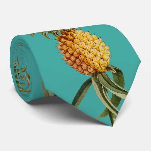 Vintage Ananas-Krawatte Krawatte (Gerollt)