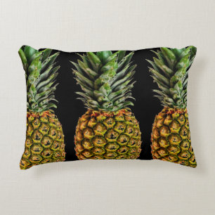 Vintage Ananas-Kunstdruckakzente werfen Kissen