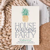 Vintage Ananas-Party Einladung
