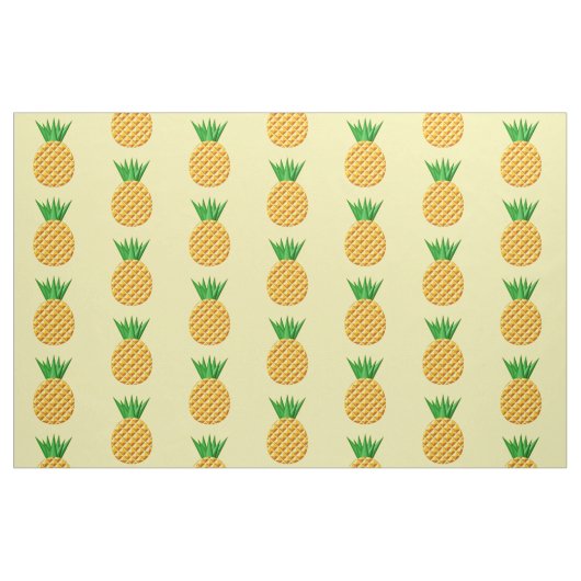 Vintage Ananas Zeichnend Muster Stoff (Fat Quarter (45,7 x 55,9 cm))