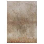 Vintage anatomical illustration of the human heart klemmbrett (Rückseite)