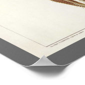 Vintage Anatomie-Buchseiten Poster (Ecke)