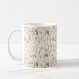 Vintage Anatomie des Menschen für den Arzt Kaffeetasse