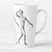 Vintage Anatomie des Menschen, Muskelmuskeln Milchtasse (Rechts)