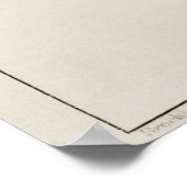 Vintage Anatomie des menschlichen Körpers Poster (Ecke)