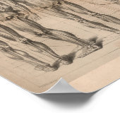 Vintage Anatomie Druck 1827 Poster (Ecke)