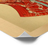 Vintage Anatomie Druckkopfmuskeln Poster (Ecke)