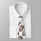 Vintage Anatomie Herzorgane gesund Krawatte (Gebunden)