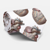 Vintage Anatomie Herzorgane gesund Krawatte (Gerollt)