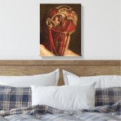 Vintage Anatomie | Kopf und Neck Leinwanddruck (Insitu (Schlafzimmer))