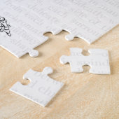 Vintage Anatomie-Kunst-Knochen des Fußes Puzzle (Seite)