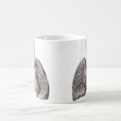 Vintage Anatomie Lunge Herzorgane Blut Kaffeetasse (Mittel)