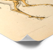 Vintage Anatomie Poster (Ecke)