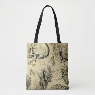 Vintage Anatomie-Tasche Tasche