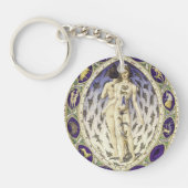 Vintage anatomische Zodiaka-Zeichen Schlüsselanhänger (Vorderseite)